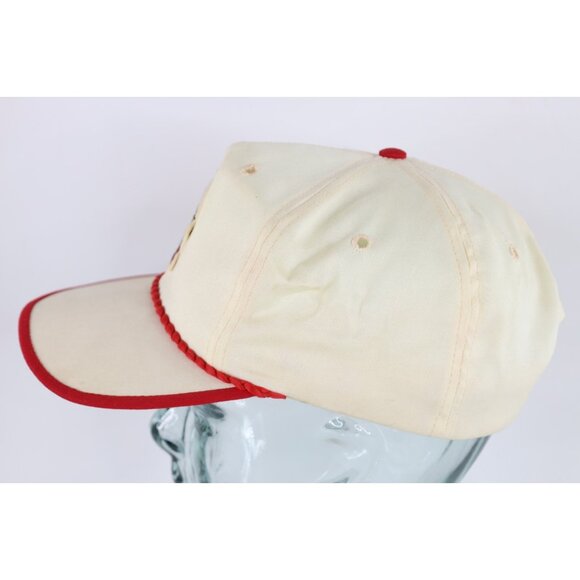 Vintage 70s Distressed Conway Twitty Country Music Roped Strapback Hat Cap USA - Picture 5 of 12